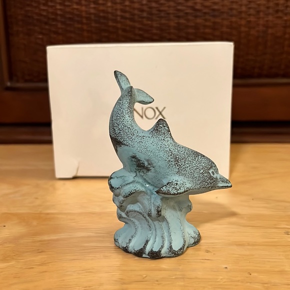 COLLECTIBLE LENOX CHINA DOLPHIN•NEW IN BOX - Picture 3 of 7